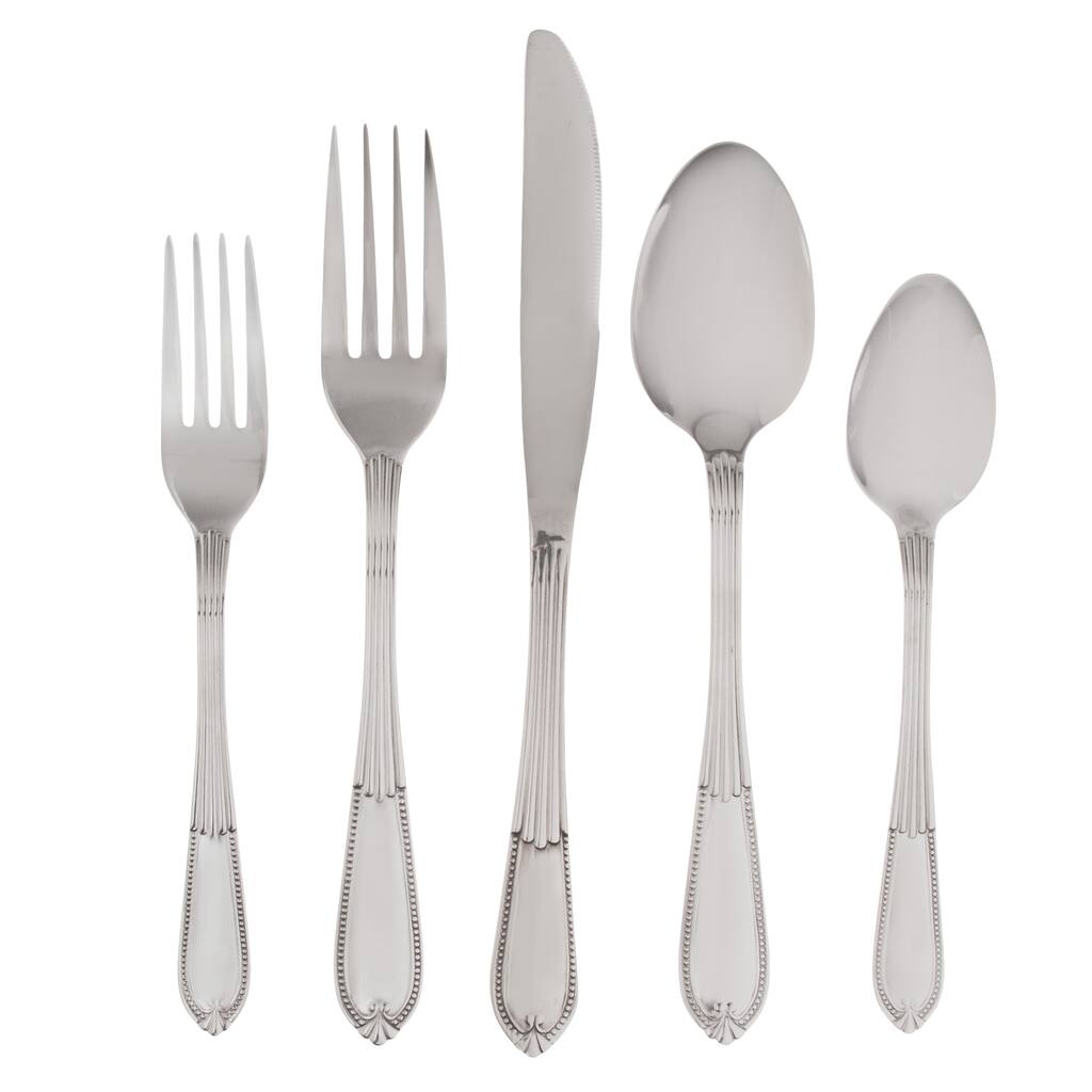 Soft Shine Stainless 20-piece Flatware Set