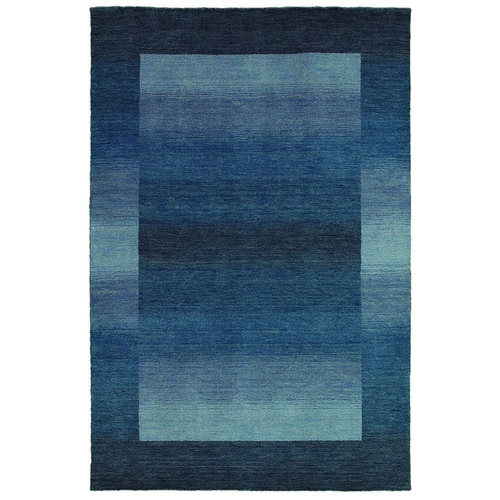 Mystique Cressida Teal Rug (410 X 710) (TealSecondary colors Arctic bluePattern StripeTip We recommend the use of a non skid pad to keep the rug in place on smooth surfaces.All rug sizes are approximate. Due to the difference of monitor colors, some ru