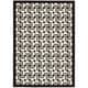 preview thumbnail 1 of 4, Nourison Griffith GRI02 Area Rug 7'9" x 10'10" - Black - Runner/Rectangle