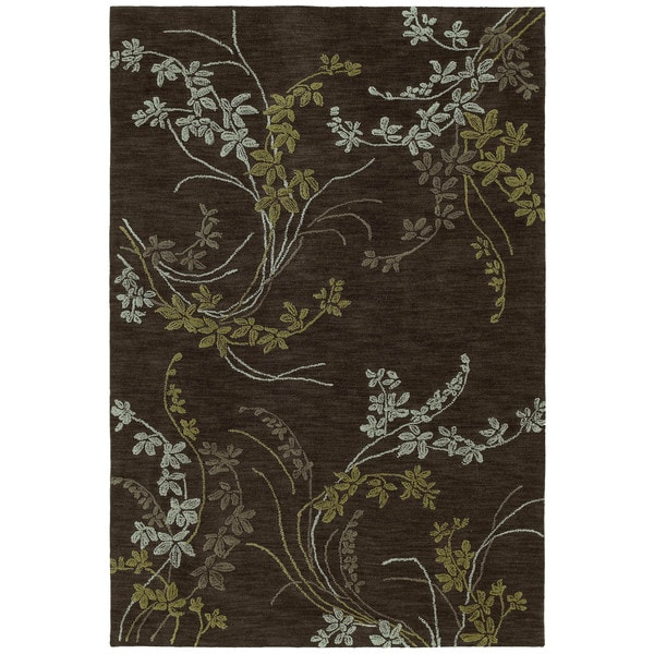 Copia Chocoloate Vines Polyester Rug