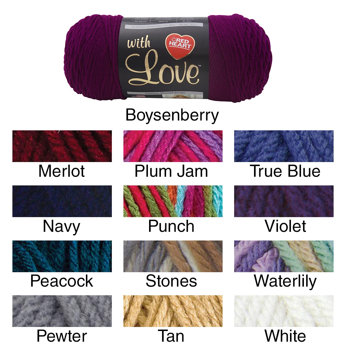 Red Heart With Love Yarn