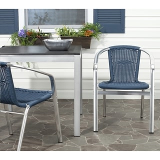 Safavieh Rural Woven Dining Wrangell Blue Chairs