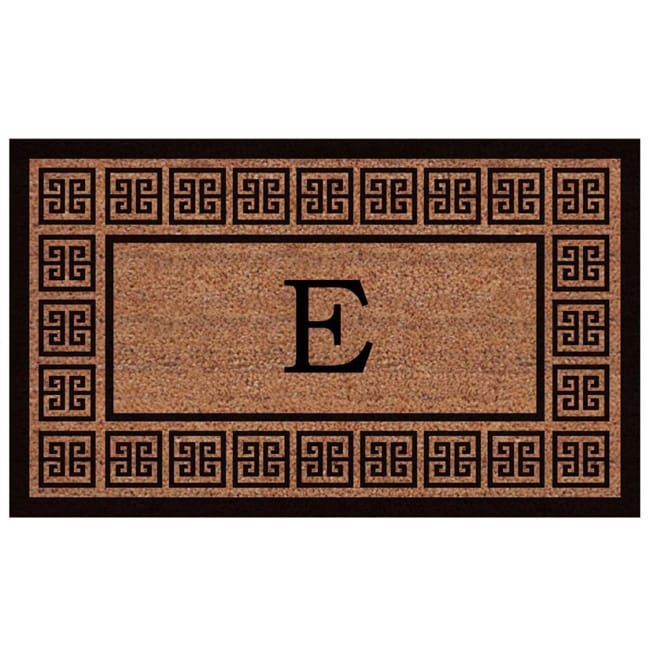 The Grecian Extra thick Monogrammed Doormat (2 X 3)