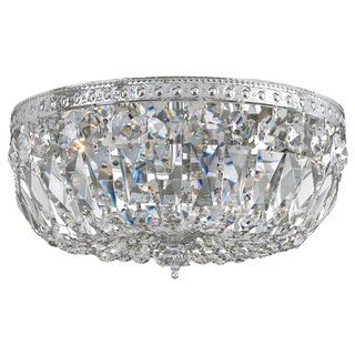 Richmond 3-light Chrome Flush Mount