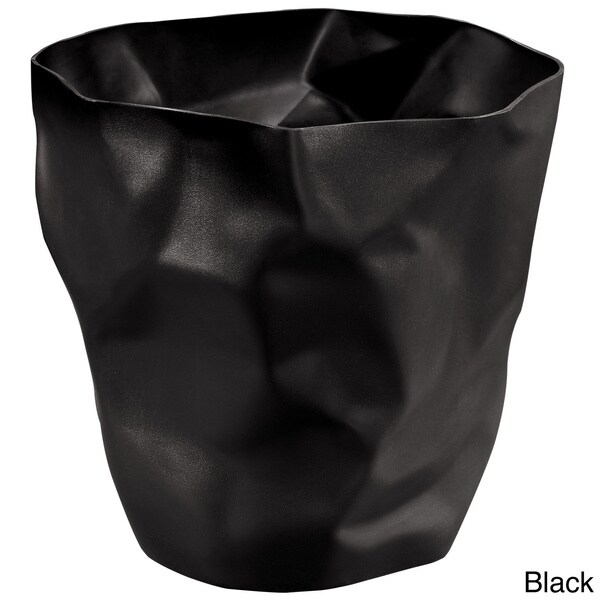 Modway Lava Modern Black Trash Bin