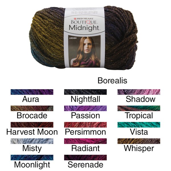 Shop Red Heart Boutique Midnight Yarn - Free Shipping On Orders Over ...