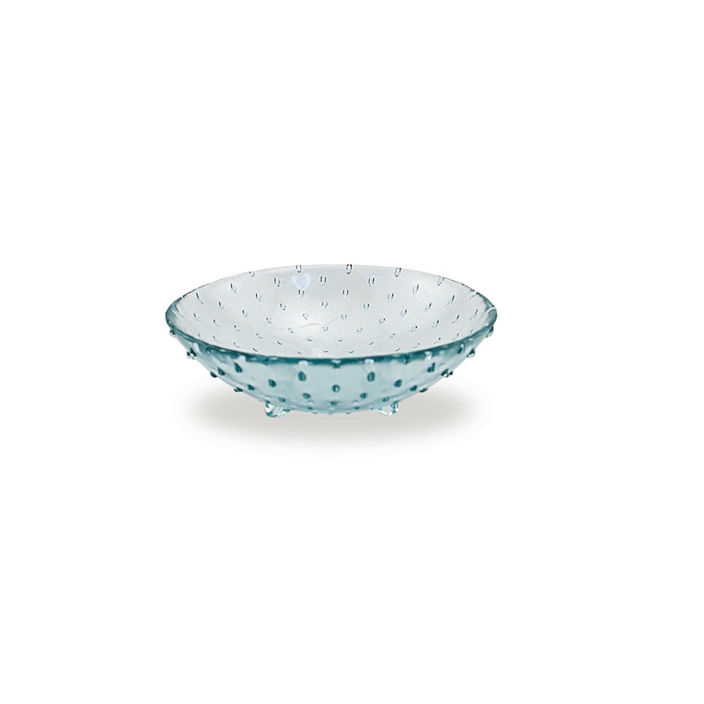 Small Glass Footed Bowl