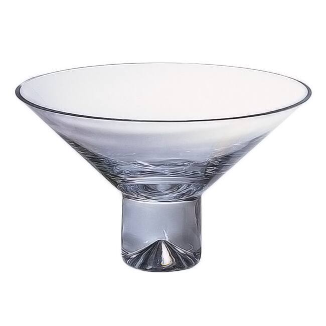 Europen Mouth blown Monaco Pedestal 12 in. D x 7 in. H Bowl