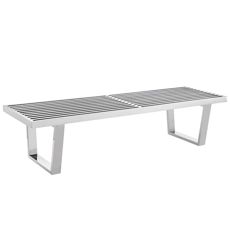 Sauna 5' Stainless Steel Bench