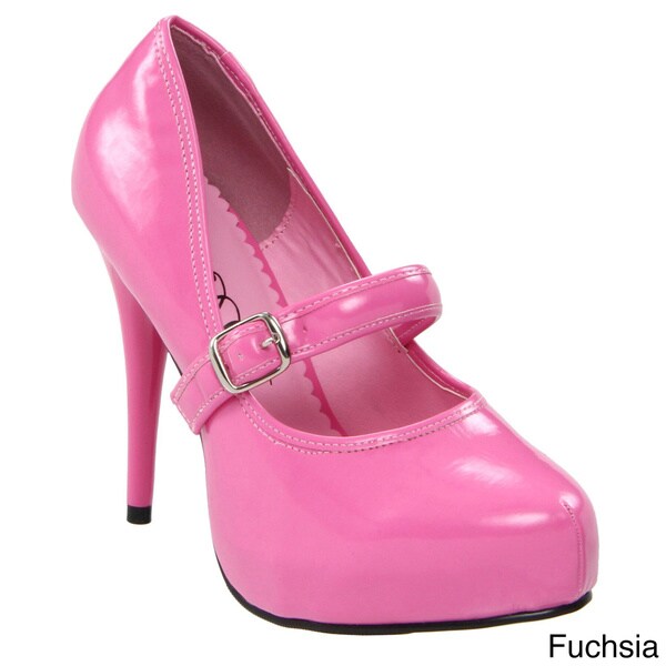 Shop Ellie Women's '469-LadyJane' Pointed Toe Mary Jane Pumps - Free Shipping On Orders Over $45 