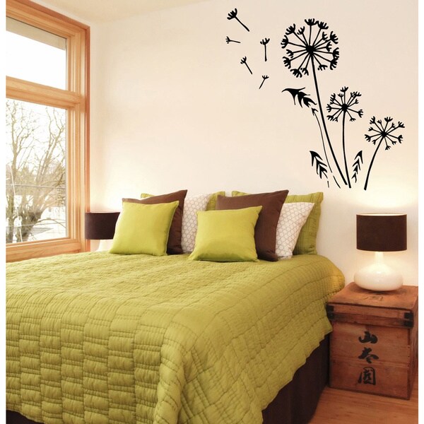 Shop Dandelion Vinyl Wall Decal Free Shipping On Orders Over 45 8546495