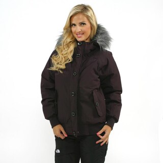 north face bomber jacket with fur hood