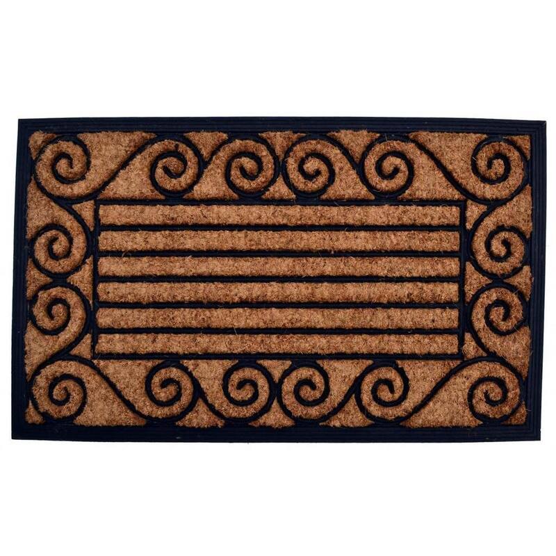 Ameeba Coir/ Rubber Door Mat