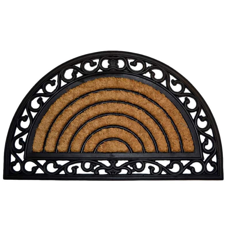 Half Round Grill Coir Door Mat - Door Mat