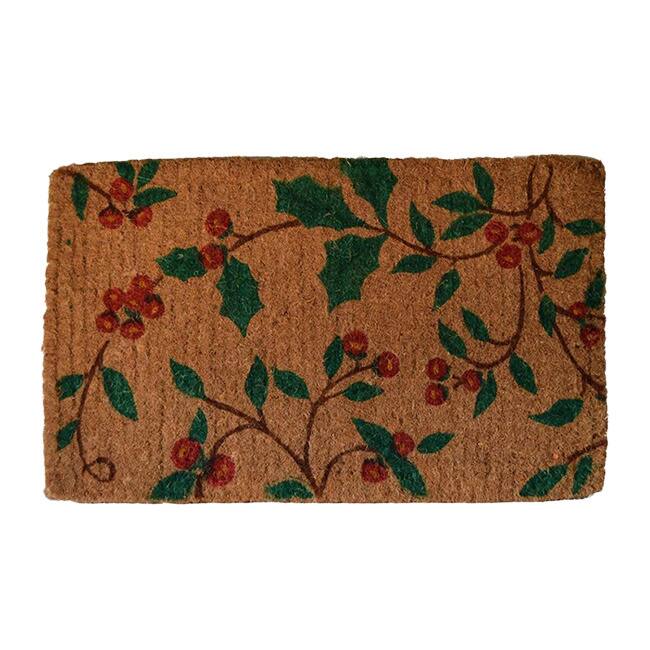 Holly Princess Coir Door Mat - Door Mat