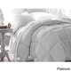 preview thumbnail 1 of 4, All Season Microfiber Down Blend Color Comforter