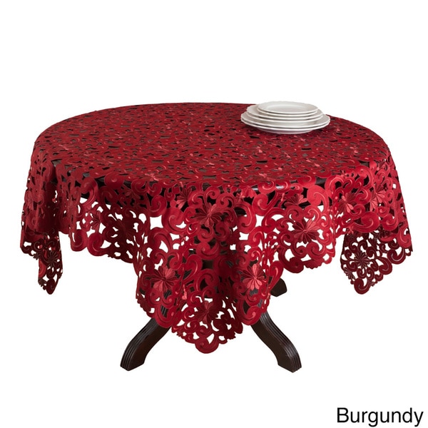 3 what 5 x tablecloth size table for 72  x Shop 72 inche Cutwork Embroidered  Free Tablecloth