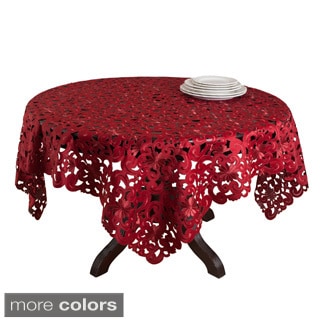 tablecloth topper inch