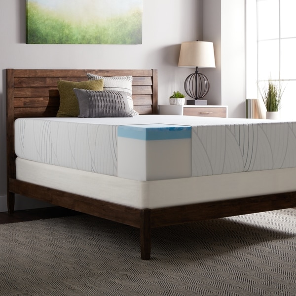 Select Luxury 14inch Queen Size Medium Firm Gel Memory Foam Mattress