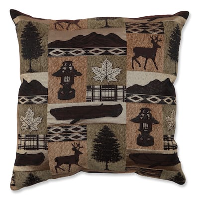 Evergreen Lodge 18-inch Throw Pillow