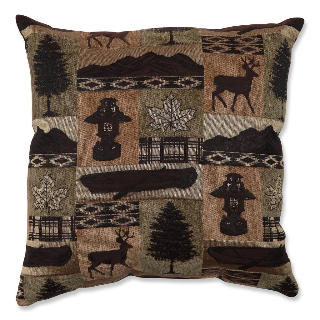 Evergreen Lodge 18-inch Throw Pillow