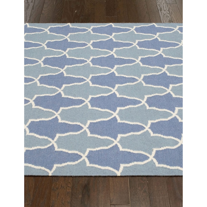 Nuloom Flatweave Modern Trellis Wool Area Rug
