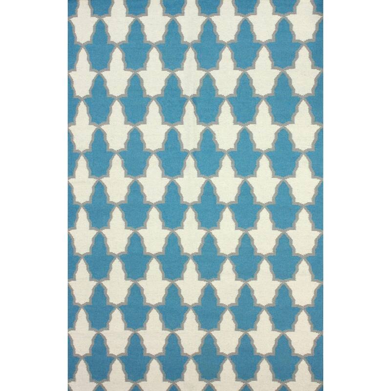 Nuloom Flatweave Modern Trellis Wool Area Rug