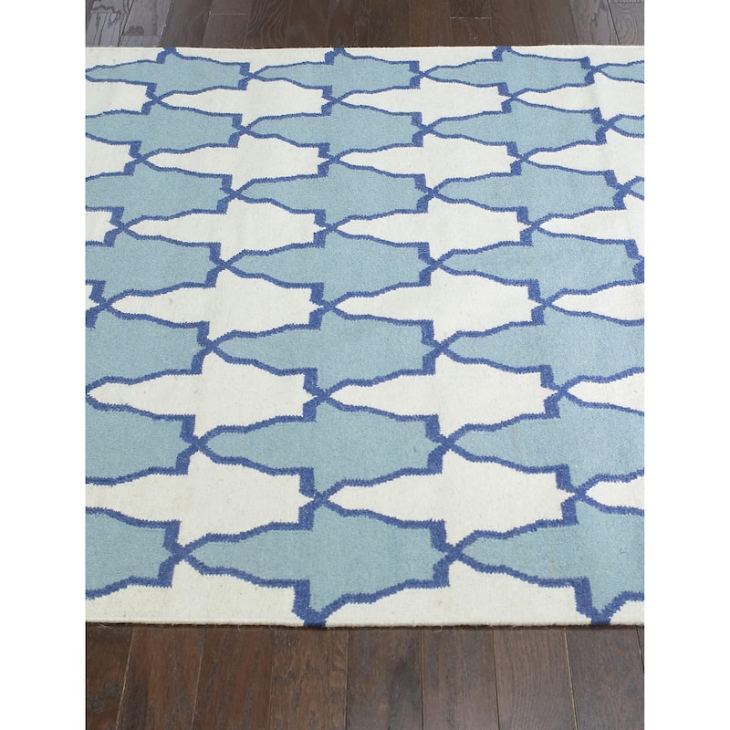 Nuloom Flatweave Modern Trellis Wool Area Rug