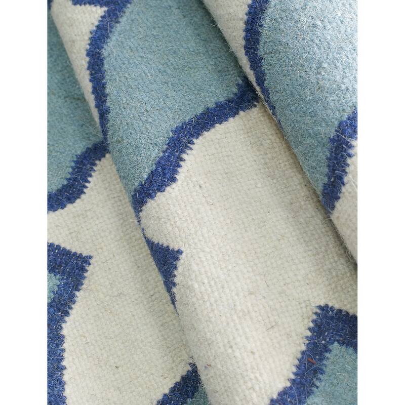 Nuloom Flatweave Modern Trellis Wool Area Rug