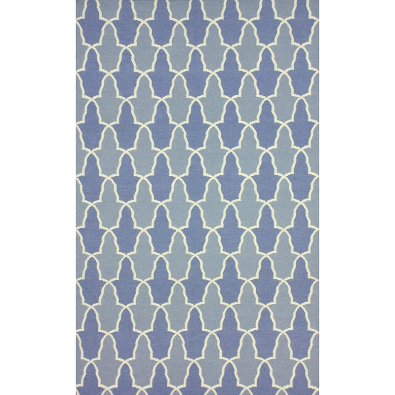 Nuloom Flatweave Modern Trellis Wool Area Rug