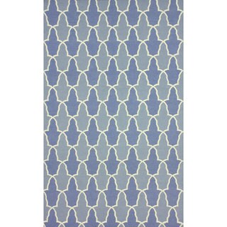 Nuloom Flatweave Modern Trellis Wool Area Rug