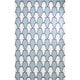 preview thumbnail 10 of 15, Nuloom Flatweave Modern Trellis Wool Area Rug 5' x 8' - Grey