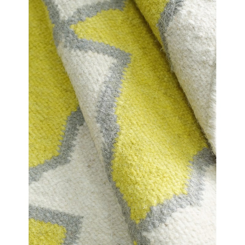 Nuloom Flatweave Modern Trellis Wool Area Rug