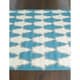 preview thumbnail 14 of 15, Nuloom Flatweave Modern Trellis Wool Area Rug