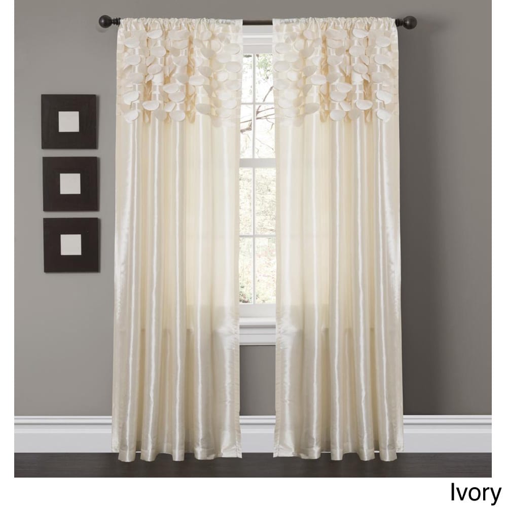 Lush Decor Circle Dream 84 Inch Curtain Panels (set Of 2)