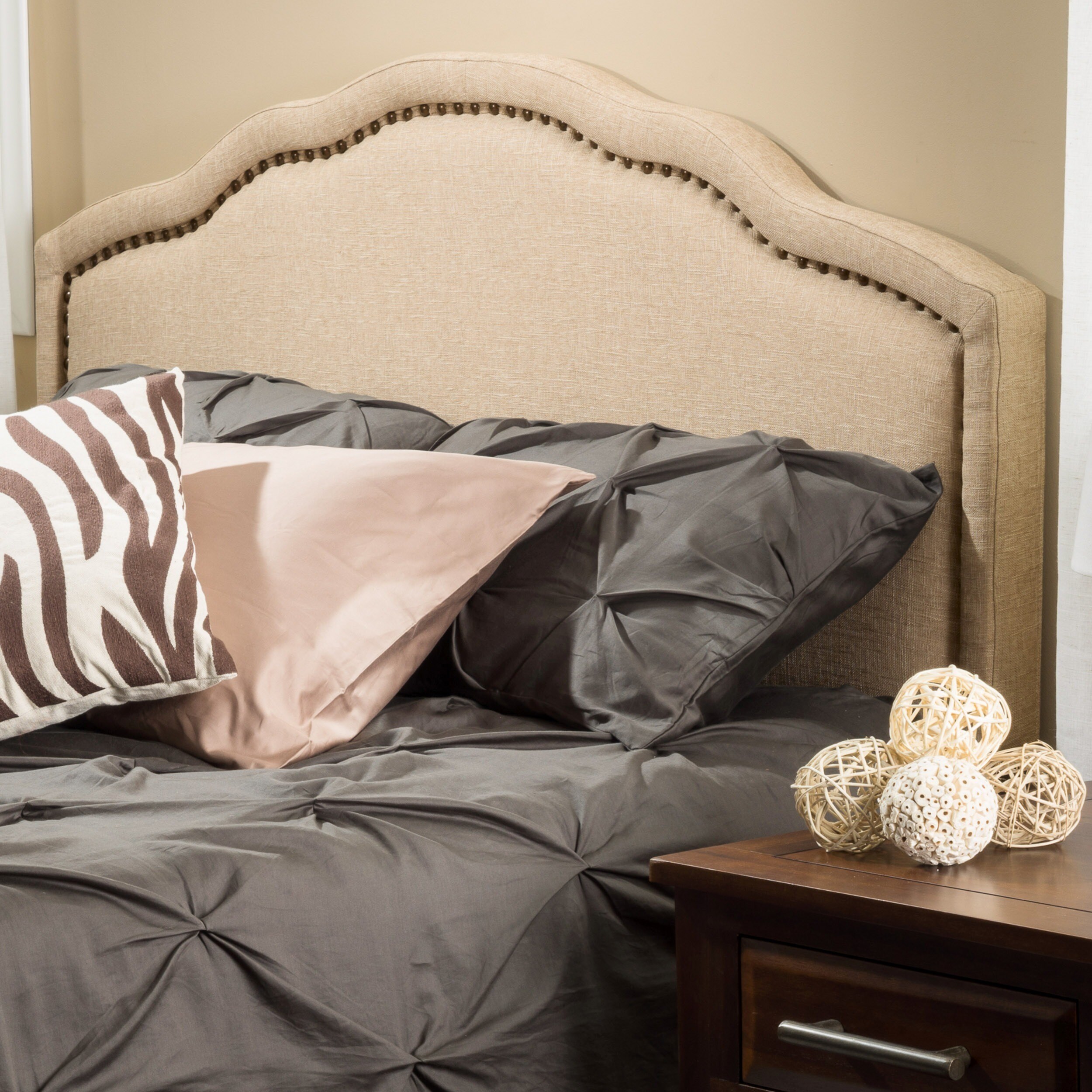 Bellagio Adjule Full Queen Fabric Headboard By Christopher Bellagio Adjule Full Queen Fabric Headboard By Christopher