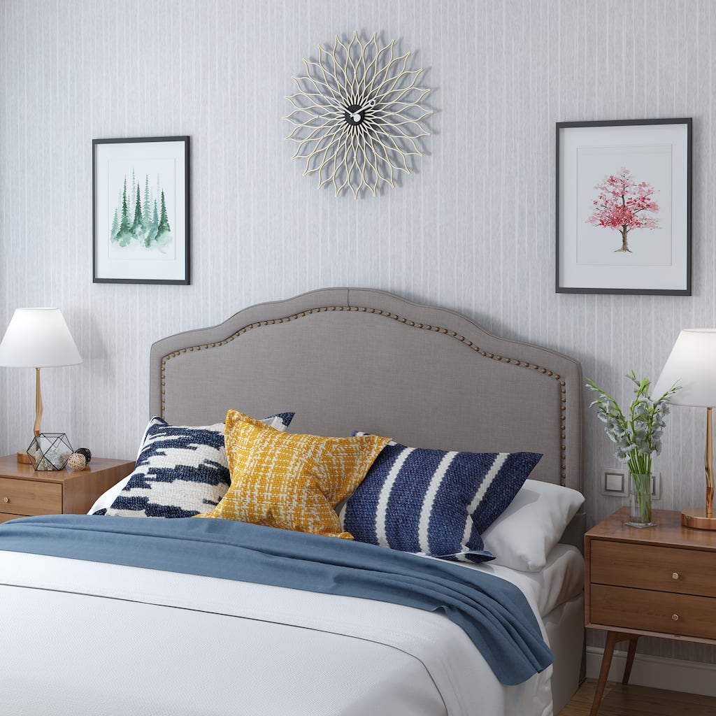 Bellagio Adjustable Full/ Queen Fabric Headboard by Christopher Knight Home