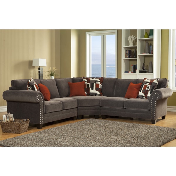 Furniture Of America Essence Chenille Sectional Sofa
