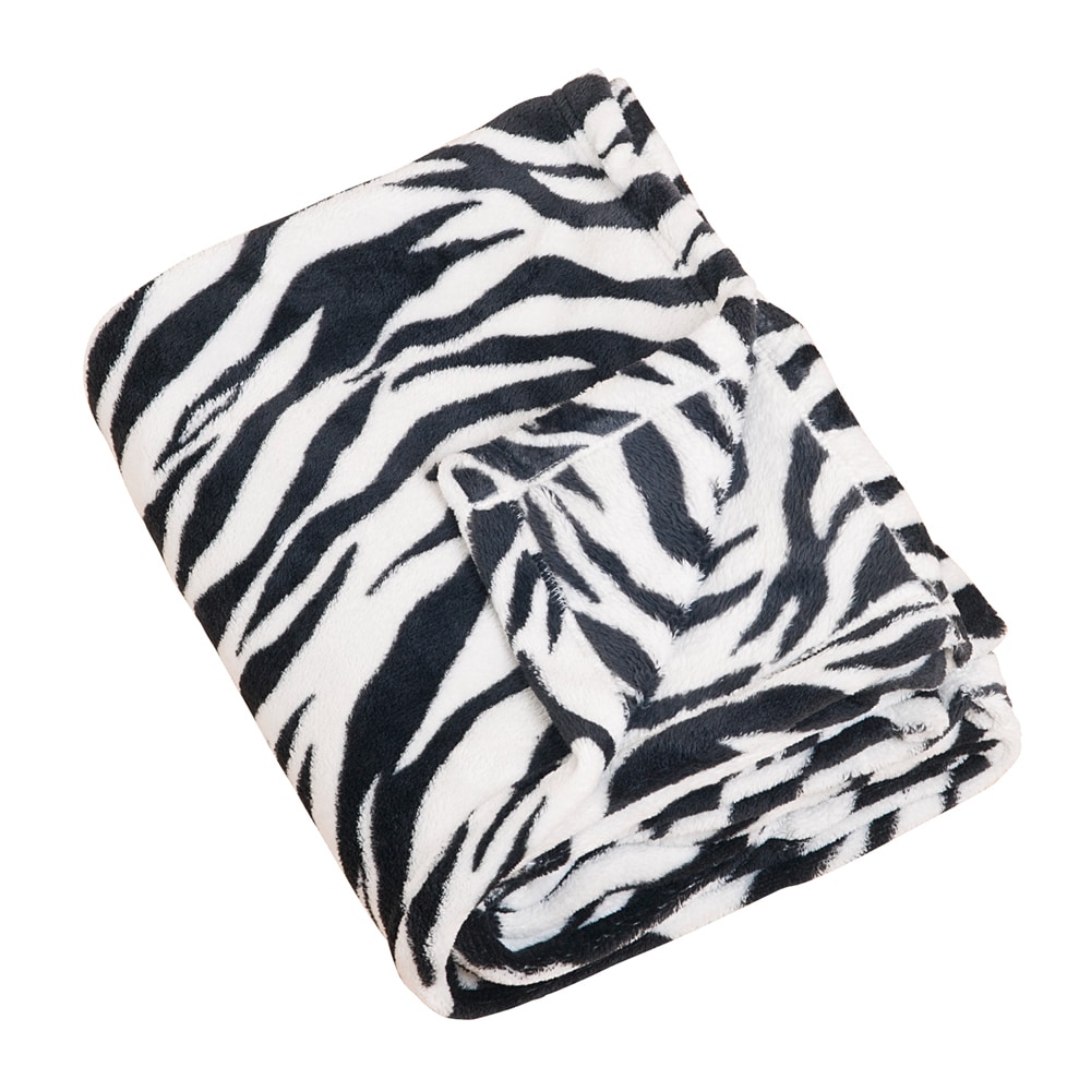 Zebra Print Throw