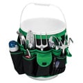 Green Hanging Pocket Organizer for Buckets