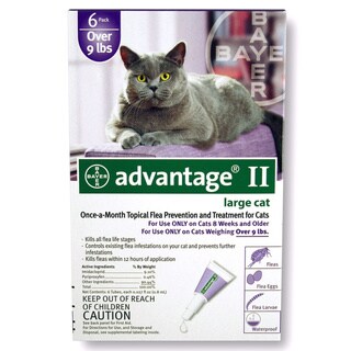 Top Product Reviews For Bayer Advantage Ii For Cats 6 Pack