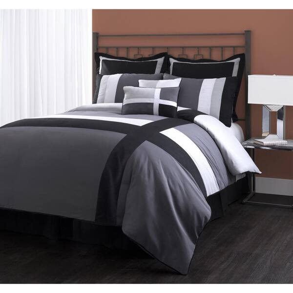 Shop Lush Decor Isa 8 Piece Comforter Set Free Shipping Today