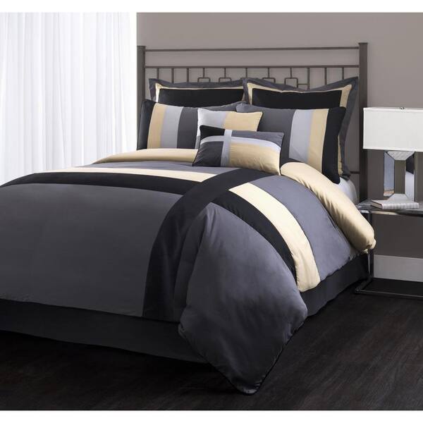 Shop Lush Decor Isa 8 Piece Comforter Set Free Shipping Today