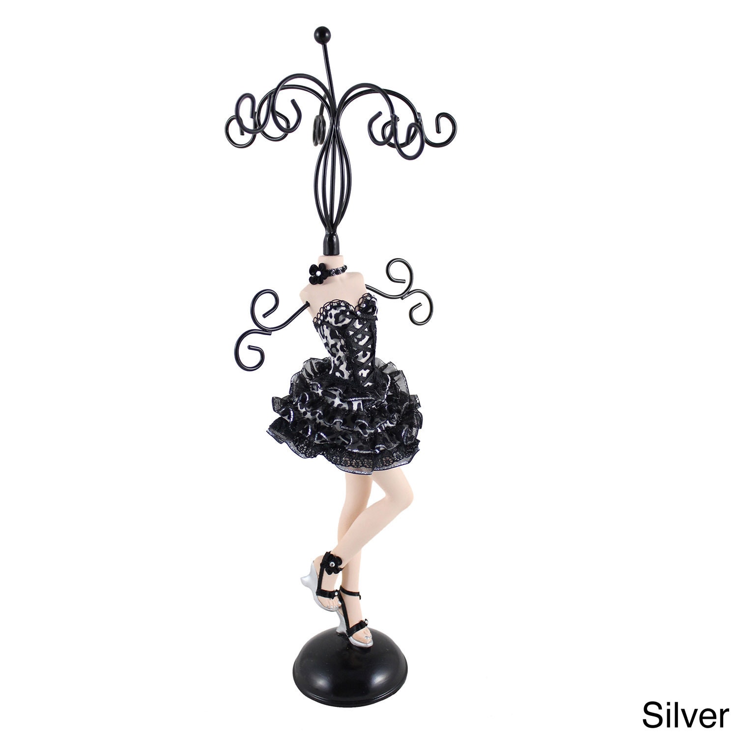 Jacki Design Pin up Cheetah Jewelry Mannequin (small)