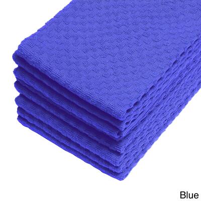 Celebration Terry Waffle Weave 8-piece Kitchen Towel Set