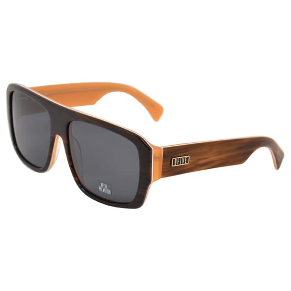 9 Five Unisex 'Tips Wood Polarized' Sunglasses Fashion Sunglasses