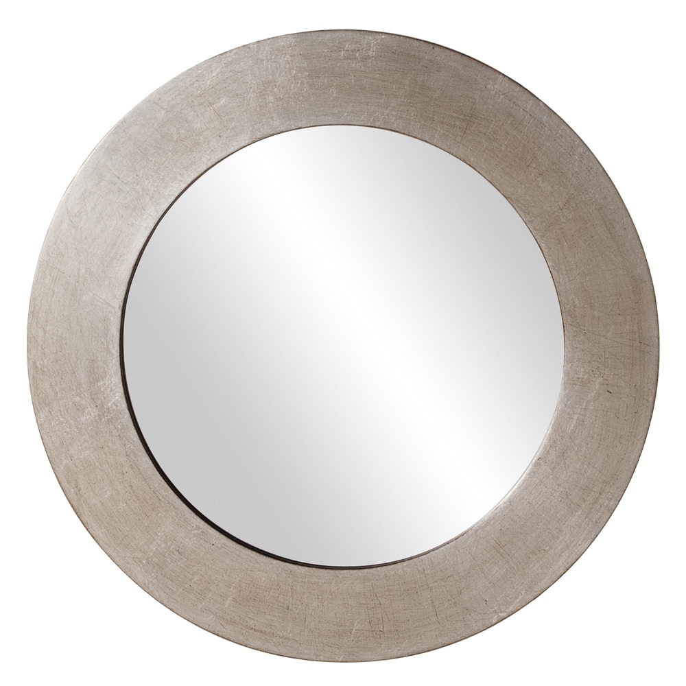 Marley Forrest Hedge Silver Round Mirror Silver Size Medium