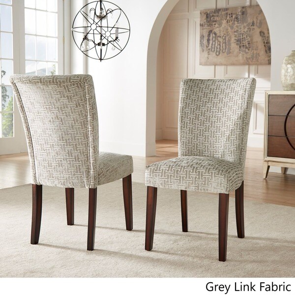 inspire q catherine print parsons dining side chair