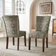 preview thumbnail 6 of 21, Catherine Print Parsons Dining Side Chair (Set of 2) by iNSPIRE Q Bold