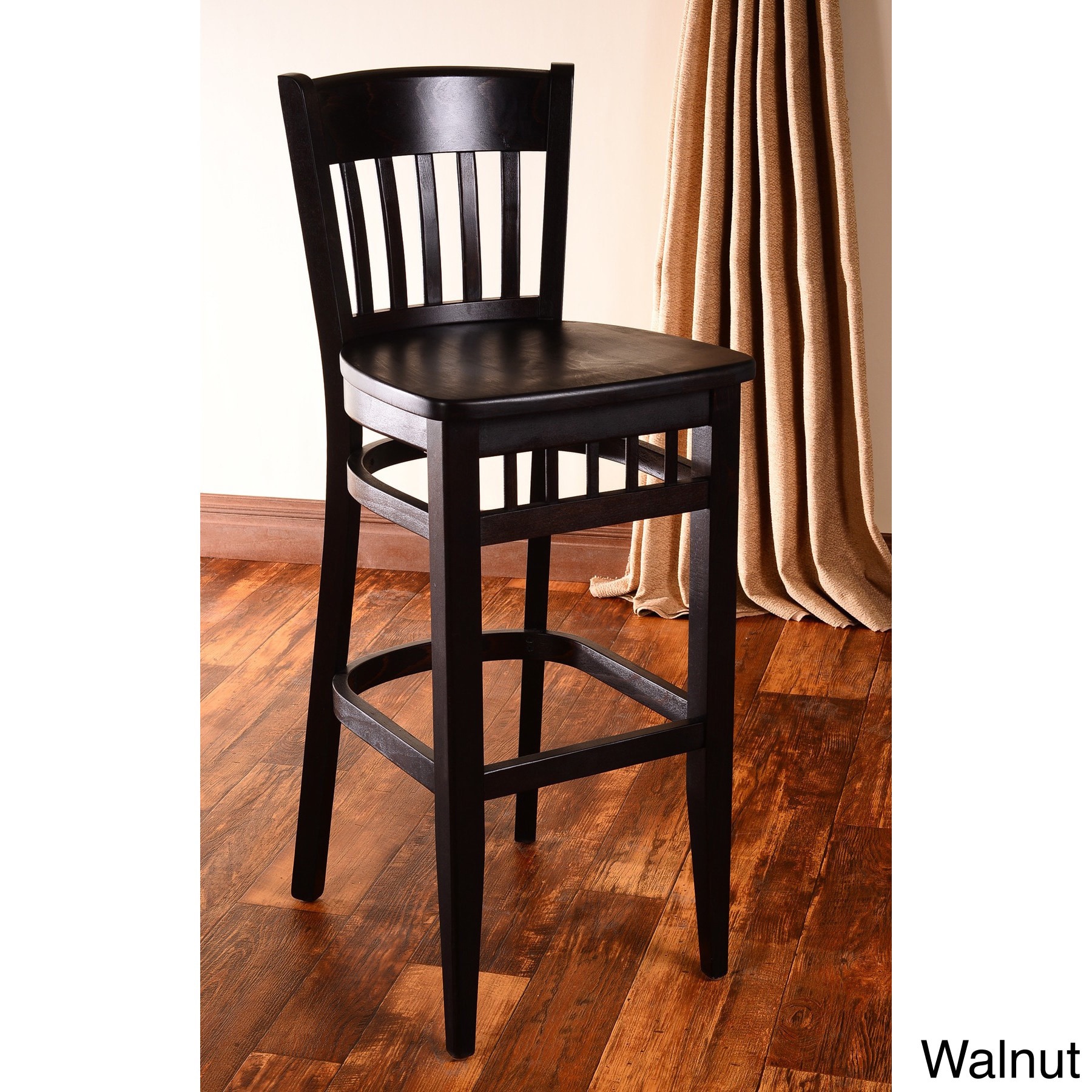 Westbury Black And Leatherette Barstool